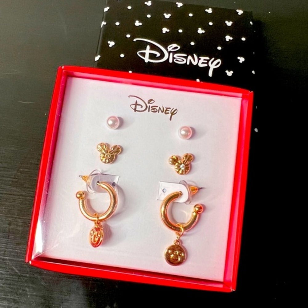 Disney Earring Trio (3) NWT